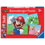 Puzzle Super Mario 3 x 49 RAVENSBURGER