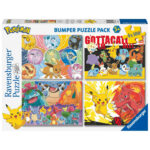 Puzzle Pokemon Bumper Pack 4 x 100 RAVENSBURGER