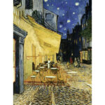 Puzzle Art, Vincent Van Gogh: Terasa In Noapte, 1000 piese RAVENSBURGER — изображение 2