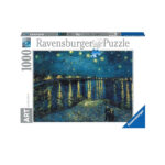 Puzzle Art, VIncent Van Gogh: Noapte Instelata, 1000 piese RAVENSBURGER — изображение 3