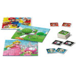 Set 3 puzzle-uri + joc memorie Super Mario, 25/36/49 piese RAVENSBURGER — изображение 2
