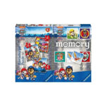 Set 3 puzzle-uri + joc memorie Paw Patrol, 25/36/49 piese RAVENSBURGER