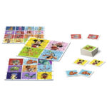 Set 3 puzzle-uri + joc memorie Personaje Disney, 25/36/49 piese RAVENSBURGER — изображение 2