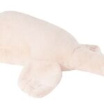 Jucarie de plus Gisca alba120cm Stip