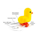 Lampa de veghe led Rata lime CANAR - imagine 3