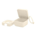 Cutie pentru suzeta Bibs culoarea Ivory - imagine 4