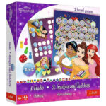 Joc de masa Ludo 2 in 1 Disney Princess RO UA,Trefl - imagine 3