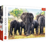 Puzzle Elefanti africani 1000 piese,Trefl