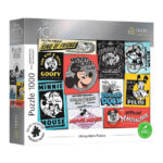 Puzzle Colectie fara sfarsit. Afise retro de la Disney 1000 piese,Trefl