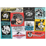 Puzzle Colectie fara sfarsit. Afise retro de la Disney 1000 piese,Trefl - imagine 2