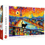 Puzzle Pisica la Paris 1000 piese,Trefl