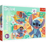 Puzzle Ziua fericita a lui Lilo  and  Stitch 24 Max piese,Trefl