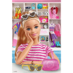 Puzzle Barbie 100 piese,Trefl - imagine 2