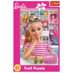 Puzzle Barbie 100 piese,Trefl - imagine 3