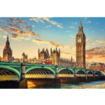 Puzzle Londra, Marea Britanie,1500 piese Trefl - imagine 2
