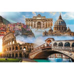 Puzzle Locuri preferate: Italia 1500 piese,Trefl - imagine 2