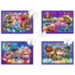 Puzzle 4in1 PAW PATROL Heroes grabeste-te la salvare,Trefl - imagine 2