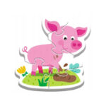 Puzzle Clasice Bebe. La ferma,Trefl — изображение 5