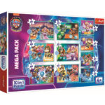 Puzzles 10in1 Echipa Cateilor 329 piese,Trefl