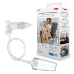 Aspirator nazal pentru bebelusi, cu adaptor pentru aspiratorul casnic Reer