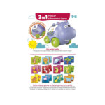 Set de joc memo + jucarie Hippo LISCIANI - imagine 3