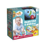Set de joc puzzle + jucarie Elefant LISCIANI