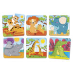 Set de joc puzzle + jucarie Elefant LISCIANI — изображение 3