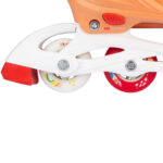 Role ajustabile orange/rosu 29-32 NIJDAM - imagine 3