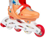 Role ajustabile orange/rosu 29-32 NIJDAM - imagine 2