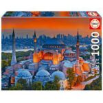 Puzzle - 1000 Blue Mosque, Istanbul, EDUCA