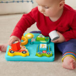 Jucarie de sortare forme si sunete vehicul cu muzica si lumini Fisher-Price MATTEL - imagine 2