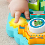 Jucarie de sortare forme si sunete vehicul cu muzica si lumini Fisher-Price MATTEL - imagine 4