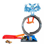 Set de joc Hot Wheels City Bat Loop Attack Mattel