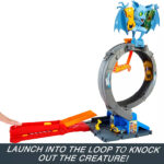 Set de joc Hot Wheels City Bat Loop Attack Mattel — изображение 2