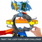 Set de joc Hot Wheels City Bat Loop Attack Mattel — изображение 4