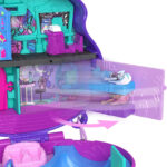 Set de joc Polly Pocket Monster High Compact Cu 3 Micro Papusi si 10 Accesorii MATTEL - imagine 2