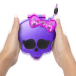 Set de joc Polly Pocket Monster High Compact Cu 3 Micro Papusi si 10 Accesorii MATTEL - imagine 4