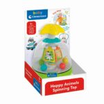 Jucarie educativa pentru copii Titirez Happy Friend Spinning Top CLEMENTONI - imagine 3