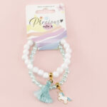 Set bratara Unicorn alb Precious NICE