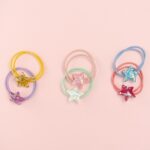 Set elastice pentru par Star pony 2 buc. in asort. Precious NICE