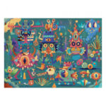 Puzzle Petrecerea monstrilor 50 piese DJECO — изображение 2