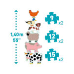 Puzzle gigant- Ferma Djeco — изображение 3