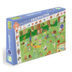 Puzzle observatie Gradina micilor prieteni Djeco