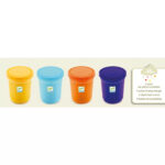 Plastilina 4 Culori (orange,albastru,galben,violet) Djeco — изображение 3