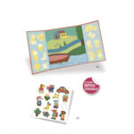 Planse cu abtibilduri repozitionabile Invatam ce facem in natura Djeco — изображение 2