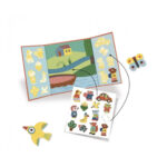 Planse cu abtibilduri repozitionabile Invatam ce facem in natura Djeco — изображение 3