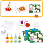 Pictura cu bile din sticla Animale Djeco - imagine 2