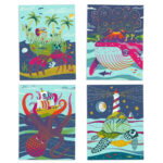 Joc creativ de razuit Fauna marina, Djeco — изображение 2