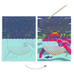 Joc creativ de razuit Fauna marina, Djeco — изображение 3