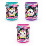 Set de creatie in cutie Neon Squish Pals Paint Can Airbrush Plush Canal Toys